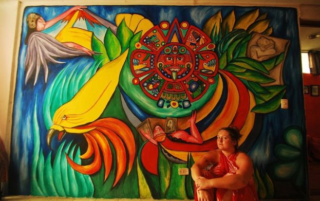 Anna's mural, Merida, Yuc., Mexico