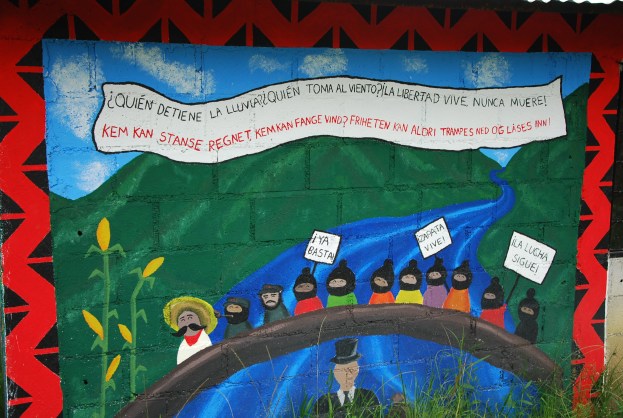 Oventic mural, Mexico