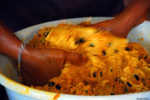 November : cooking local food for Day of the Dead, Mexico