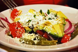 ensalada de nopal, Mexico