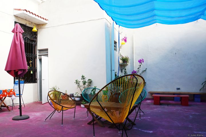 Calle 55 crêperie patio, Merida, Mexico