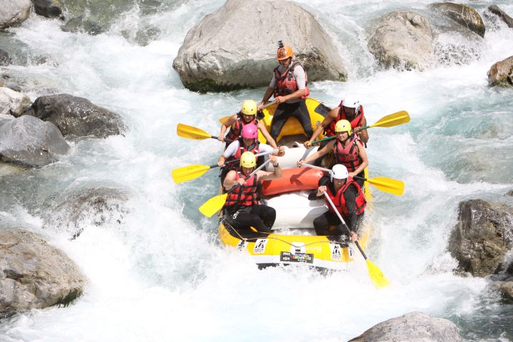 rafting, France