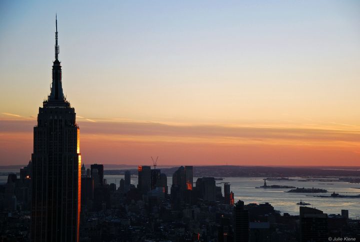 ESB sunset, NYC