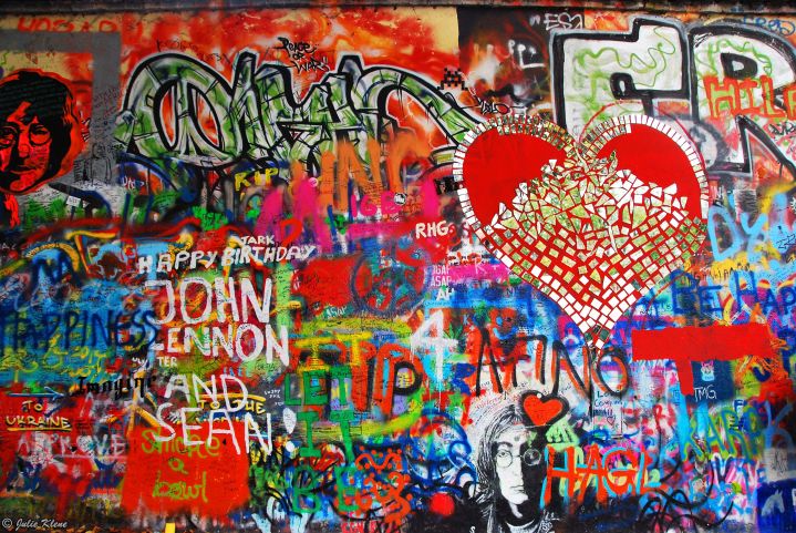 John Lennon Wall, Prague, Czech Republic