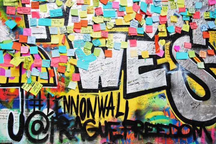 John Lennon Wall, Prague, Czech Republic