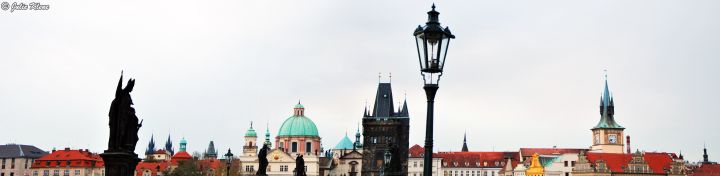 sunrise over Charles Bridge, Prague, Czech Republic