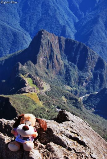 at Machu Picchu, Peru
