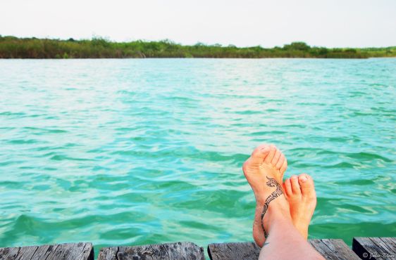 Kaan Luum Lagoon, Tulum, Mexico