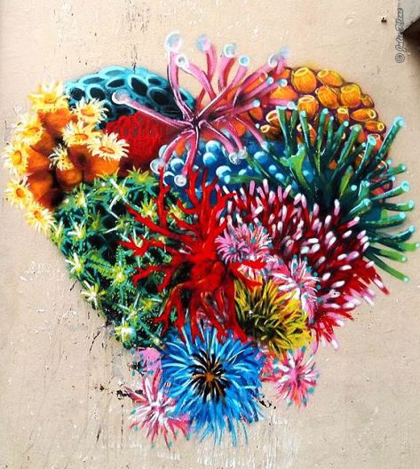 Street Art Heart, Paris, France