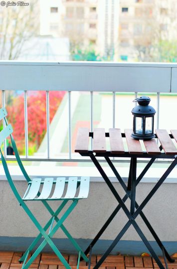 Terrace in Paris, France