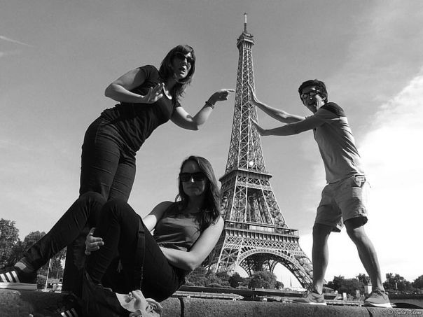 Eiffel Tower w/ Matias & Melissa, Paris, France