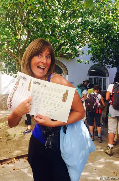 El Camino - Day 37, to Santiago, Spain