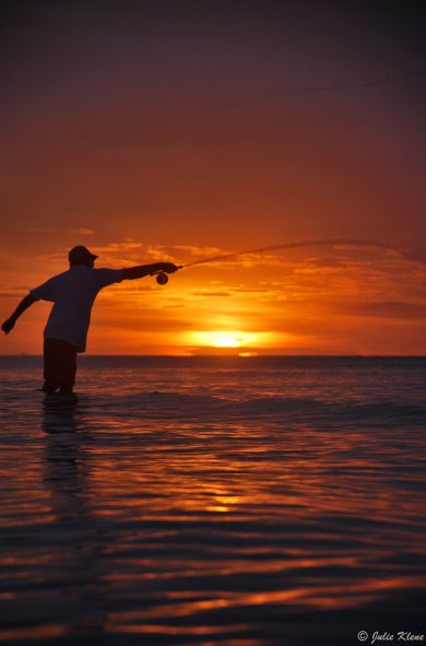 Flyfishing, Holbox, Mexico