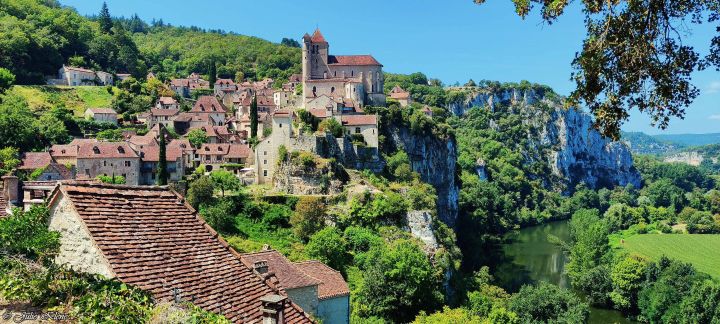 Escale sportive à Saint-Cirq-Lapopie, dans le&nbsp;Lot